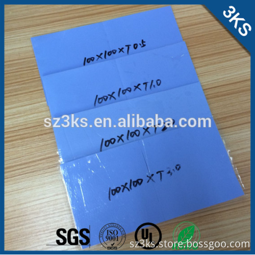 thermal insulator conductive soft pad with one side adhesive